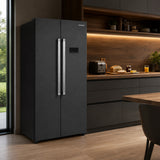 Heinner HSBS-HM442NFINVDGE++ Amerikanischer Kühlschrank - 442L - No Frost - Anthrazit – Bild 5
