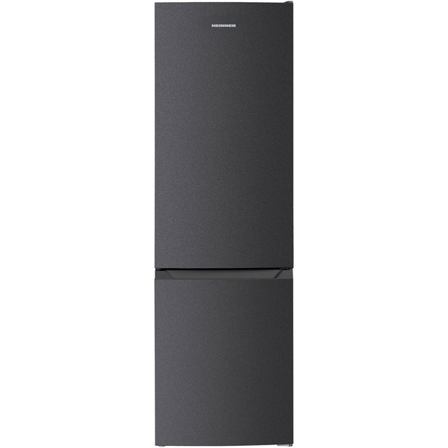 Heinner Kühl-Gefrierkombination HC-HM262DGE – 262 Liter – Energieeffizienzklasse E – Anthrazit – Produktfoto