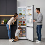 Heinner Kühl-Gefrierkombination HC-HM262DGE – 262 Liter – Energieeffizienzklasse E – Anthrazit – Bild 8