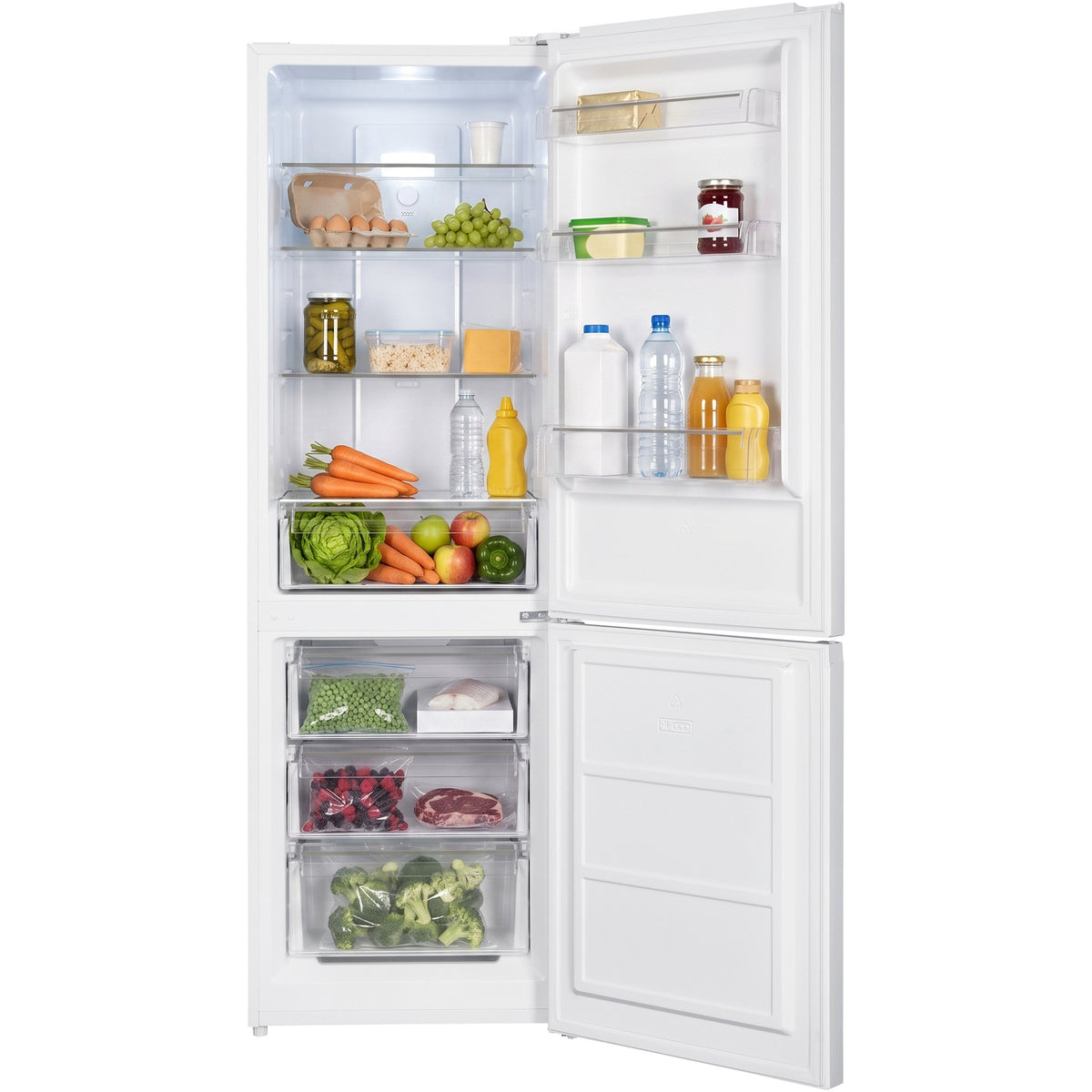Heinner HCNF-HM293INVD Kühl-Gefrierkombination – 293 Liter – No Frost – Inverter – Energieeffizienzklasse D – Weiß – Bild 3