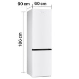 Heinner HCNF-HM293INVD Kühl-Gefrierkombination – 293 Liter – No Frost – Inverter – Energieeffizienzklasse D – Weiß – Bild 4