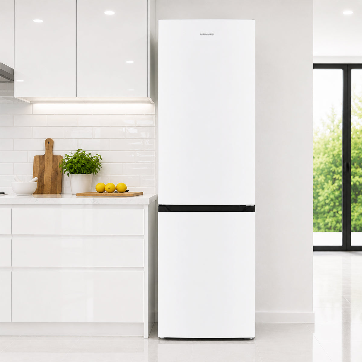 Heinner HCNF-HM293INVD Kühl-Gefrierkombination – 293 Liter – No Frost – Inverter – Energieeffizienzklasse D – Weiß – Bild 5