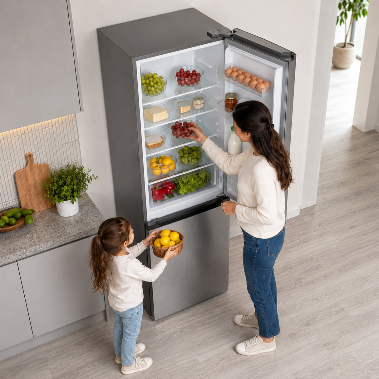 Heinner HCNF-HM291INVXWDD Kühl-Gefrierkombination – 291 L – Total No Frost – Inverter Kompressor – Bild 12