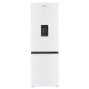 Heinner HC-HM313WDE++ Kühl-Gefrierkombination mit Wasserspender – 313 L – Energieklasse E – Einstellbarer Thermostat – LED-Beleuchtung – Reversible Tür – Weiß – 5 Jahre Garantie