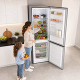 Heinner HCNF-HM293INVXD Kühl-Gefrierkombination – 293 Liter – No Frost – Inverter – Energieeffizienzklasse D – Inox – Bild 10