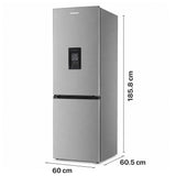 Heinner HC-HM313XWDE++ Kühl-Gefrierkombination mit Wasserspender – 313 L – Energieeffizienzklasse E – Elektronische – Bild 4