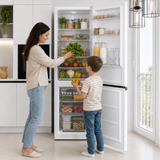 Heinner HC-HM315E++ Kühl-Gefrierkombination – 315 L – Energieeffizienzklasse E – Elektronische Steuerung mit – Bild 10