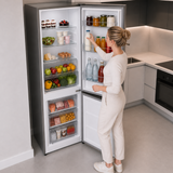 Heinner HC-HM315XE++ Kühl-Gefrierkombination – 315 L – Energieeffizienzklasse E – Einstellbarer Thermostat – Bild 11
