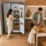 Heinner HSBS-M460NFINVXE++ Side-by-Side-Kühlschrank – 460 L – Total No Frost – Inverter Kompressor – Bild 11