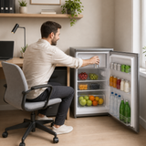 Heinner HF-HM109SE++ Tischkühlschrank mit Gefrierfach 109 L – Energieklasse E – Einstellbarer Thermostat – Bild 8