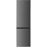 Heinner HCNF-HM253INVXD Kühl-Gefrier-Kombination – 253 L – Total No Frost – Inverter-Kompressor – Energieeffizienzklasse D – Elektronische Steuerung mit einstellbarem Thermostat – LED-Beleuchtung – Edelstahl – 5 Jahre Garantie