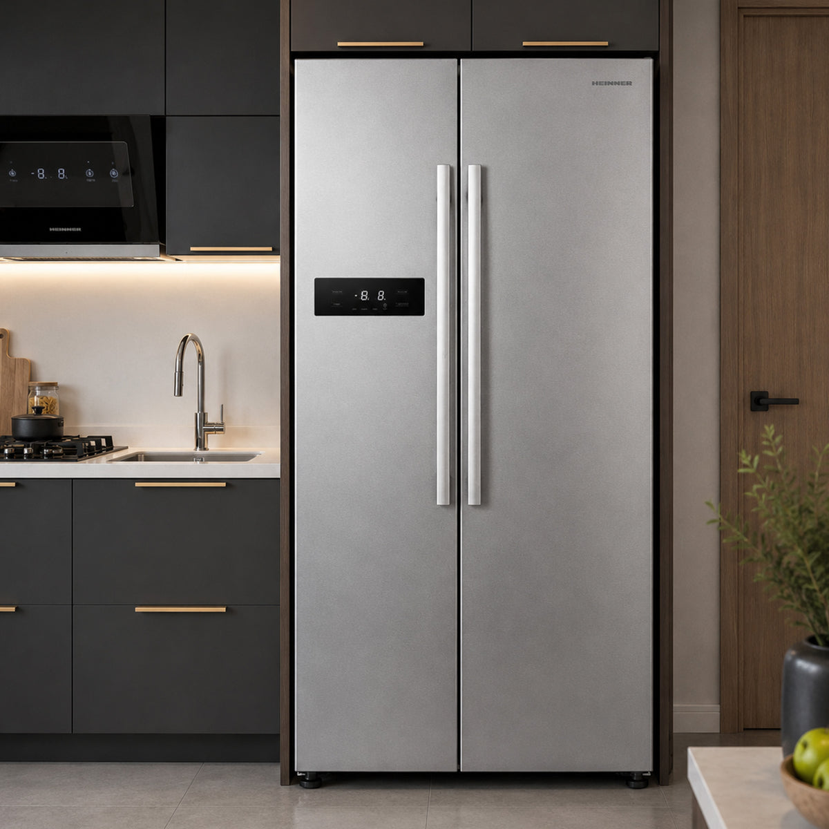 Heinner HSBS-M548NFINVXE Amerikanischer Kühlschrank – 548 Liter – No Frost – Inverter – Energieeffizienzklasse E – Bild 5