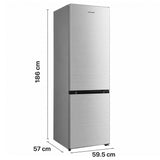 Heinner HCNF-M330INVSE Kühl-Gefrierkombination – 330 Liter – No Frost – Inverter – Energieeffizienzklasse E – Silber – Bild 3