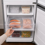 Heinner HCNF-M330INVSE Kühl-Gefrierkombination – 330 Liter – No Frost – Inverter – Energieeffizienzklasse E – Silber – Bild 9
