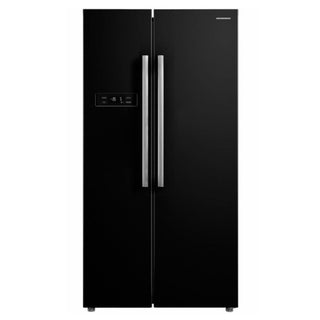 Heinner HSBS-M548NFINVBKE Amerikanischer Kühlschrank – 548 Liter – No Frost – Inverter – Energieeffizienzklasse E – Schwarz