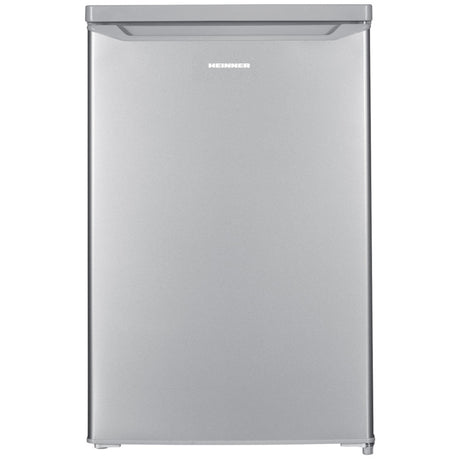 Heinner HF-HM127SE++ Tischkühlschrank 127 L – LED-Beleuchtung – Wechselbarer Türanschlag – Silber – Produktfoto