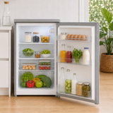 Heinner HF-HM127SE++ Tischkühlschrank 127 L – Einstellbarer Thermostat – LED-Beleuchtung – Automatische Abtauung – Bild 9