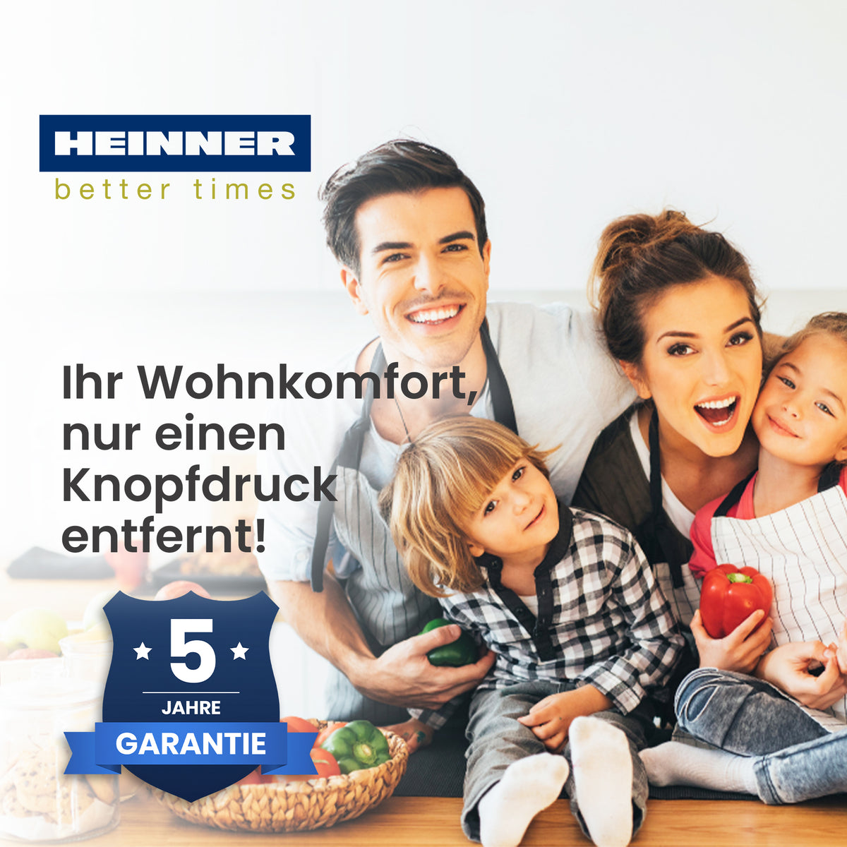 Heinner DCH-450X Dunstabzugshaube – Wandeinbau – 60 cm – 3 Geschwindigkeiten – Edelstahl – Bild 6