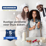 Heinner DCH-650TIX Wandesse Dunstabzugshaube 60 cm – 3 Geschwindigkeiten – Touch – Bild 6