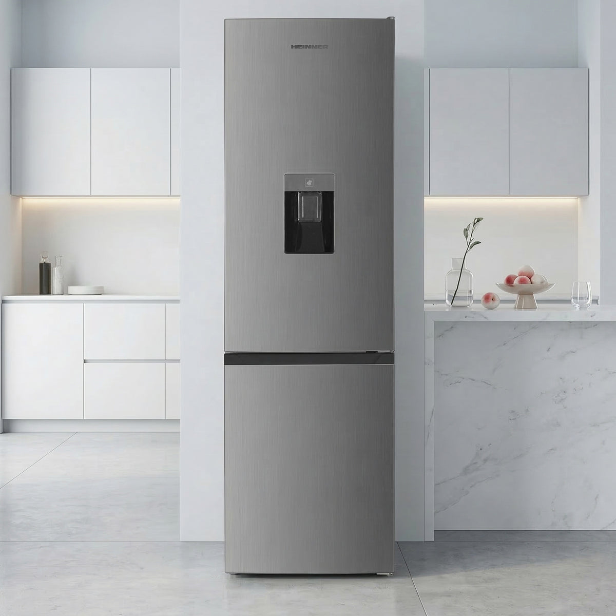 Heinner Kühl-Gefrierkombination HC-HM260XWDE – 260 Liter – Wasserspender – Energieeffizienzklasse E – Bild 5