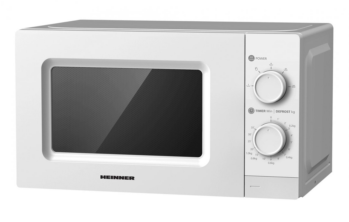 Heinner Mikrowelle HMW-MD20MWH – 20 Liter – 700 W – weiß – Bild 10