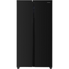 Heinner Amerikanischer Kühlschrank HSBS-H442NFBKE – 442L – schwarz – Energieeffizienzklasse E