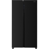 Heinner Amerikanischer Kühlschrank HSBS-H442NFBKE – 442L – schwarz – Energieeffizienzklasse E – Produktfoto