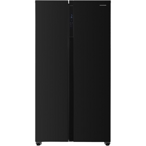 Heinner Amerikanischer Kühlschrank HSBS-H442NFBKE – 442L – schwarz – Energieeffizienzklasse E – Produktfoto