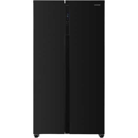 Heinner Amerikanischer Kühlschrank HSBS-H442NFBKE – 442L – schwarz – Energieeffizienzklasse E – Produktfoto