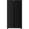 Heinner Amerikanischer Kühlschrank HSBS-H442NFBKE – 442L – schwarz – Energieeffizienzklasse E