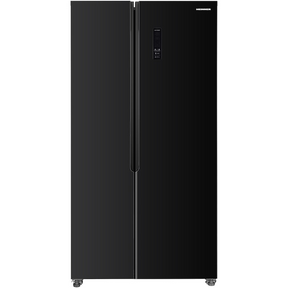 Heinner Amerikanischer Kühlschrank HSBS-HM442NFGBKE – 442L – Energieeffizienzklasse E – Bedienfeld