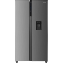 Heinner Amerikanischer Kühlschrank HSBS-HM529NFXWDE – 529L – Wasserspender – Energieeffizienzklasse E