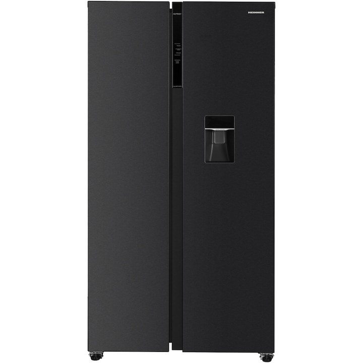 Heinner Amerikanischer Kühlschrank HSBS-HM592NFDXWDE – 592L – Wasserspender – Energieeffizienzklasse E – Produktfoto