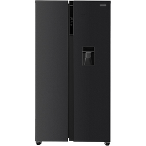Heinner Amerikanischer Kühlschrank HSBS-HM592NFDXWDE – 592L – Wasserspender – Energieeffizienzklasse E – Produktfoto