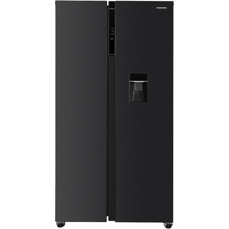 Heinner Amerikanischer Kühlschrank HSBS-HM592NFDXWDE – 592L – Wasserspender – Energieeffizienzklasse E – Produktfoto