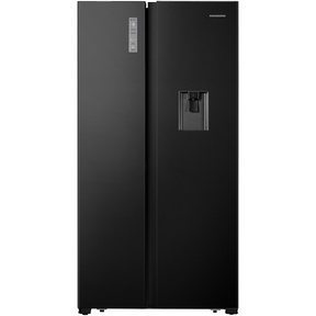Heinner Amerikanischer Kühlschrank HSBS-HS519NFBKWDE – 519L – Wasserspender – Schwarz – Produktfoto