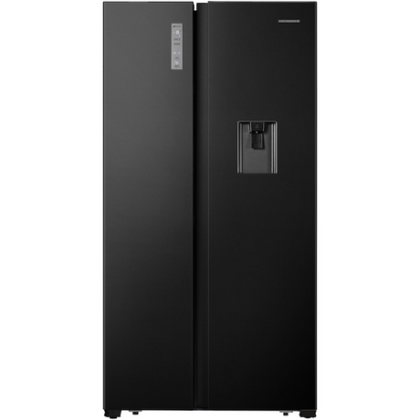 Heinner Amerikanischer Kühlschrank HSBS-HS519NFBKWDE – 519L – Wasserspender – Schwarz – Produktfoto