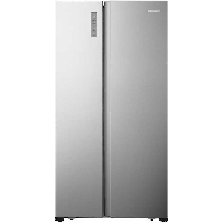 Heinner Amerikanischer Kühlschrank HSBS-HS519NFXE – 519L – Silber – No Frost – Produktfoto