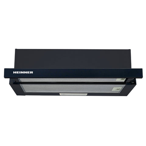 Heinner HTCH-440GBK Dunstabzugshaube – Energieeffizienzklasse B – Schwarz – Produktfoto