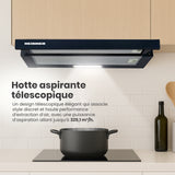 Heinner HTCH-440GBK Dunstabzugshaube – Energieeffizienzklasse B – Schwarz – Bild 4