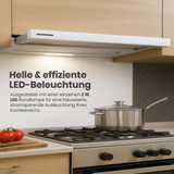 Heinner HTCH-490IX Dunstabzugshaube – Energieklasse C – Edelstahl – Bild 5