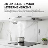 Heinner HTCH-MD400IX Dunstabzugshaube – Energieeffizienzklasse B – Inox – Bild 6
