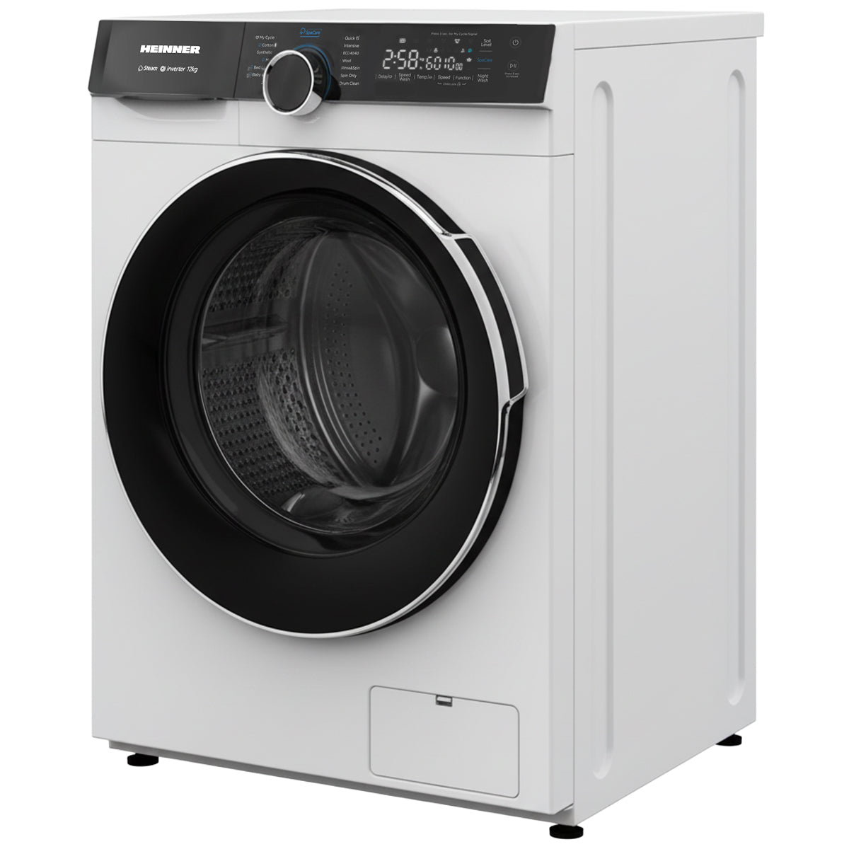 Heinner Waschmaschine HWM-M1214IVKA – 12 kg – 1400 U/min – Energieeffizienzklasse A – Bild 3