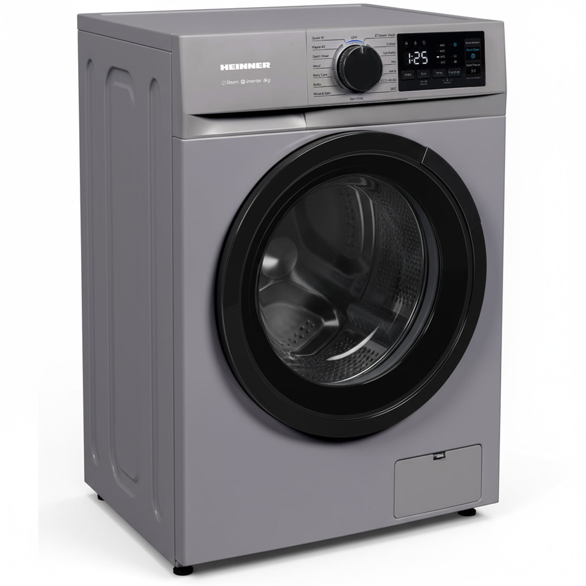Waschmaschine Heinner HWM-M814IVNSA – 8 kg – 1400 U/min – schmal – Energieeffizienzklasse A – Bild 3
