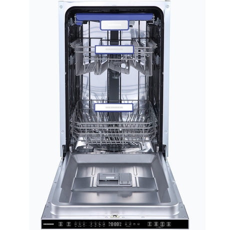 Einbau-Geschirrspüler Heinner HDW-BIM45710A – 45 cm – 10 Maßgedecke – AquaStop – Produktfoto