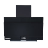 Heinner DCH-350RGBK Dunstabzugshaube Schräghaube – 60 cm – 3 Geschwindigkeiten – schwarz – Bedienfeld