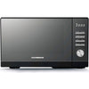 Heinner Mikrowelle HMW-MD25DMRBK – 25 Liter – 800 W – 8 automatische Programme – schwarz