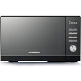 Heinner Mikrowelle HMW-MD25DMRBK – 25 Liter – 800 W – 8 automatische Programme – schwarz – Bedienfeld