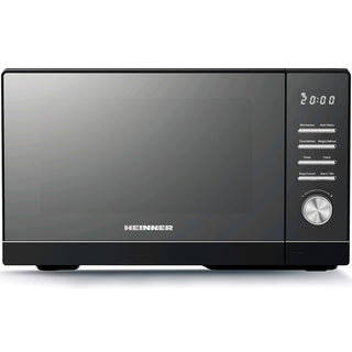 Heinner Mikrowelle HMW-MD25DMRBK – 25 Liter – 800 W – 8 automatische Programme – schwarz