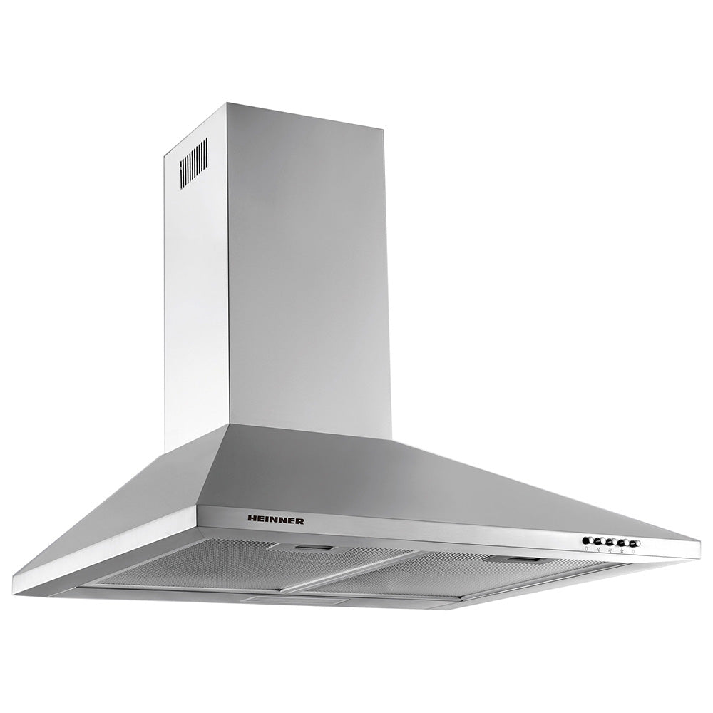 Heinner DCH-450X Dunstabzugshaube – Wandeinbau – 60 cm – 3 Geschwindigkeiten – Edelstahl – Produktfoto